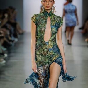 Kim Shui Lace Butterfly Dress